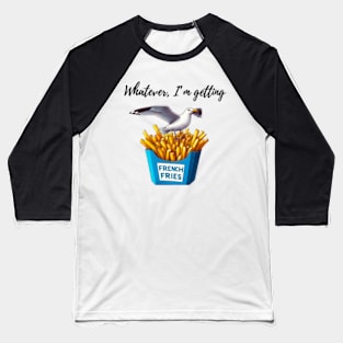 French fries Baseball T-Shirt